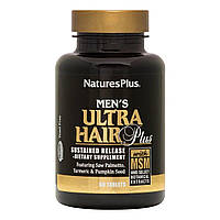 Комплекс для Роста Оздоровления Волос для Мужчин, Ultra Hair, Natures Plus, 60 таблеток