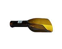 Совок стеклянный для сыпучих с отверствием Mazhura Vine MZ-706779 коричневый