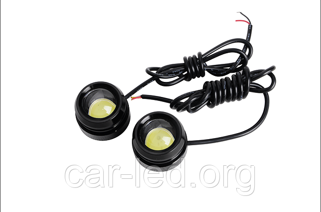 Денні ходові вогні MC-DRL-20 (out diam: 25mm H: 15mm) 2 * 1 pcs high power led 1,0W / LED