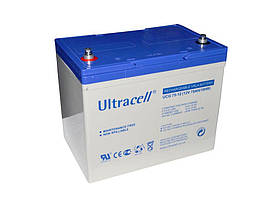 Акумуляторна батарея Ultracell UCG75-12 GEL 12V 75 Ah гелева VRLA YT28428