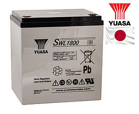 Акумулятор Yuasa SWL1800 12V 56.7 Ah EUROBAT 12 years AGM VRLA High Rate Battery (made in UK)