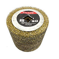 Щітка для брашування дерева із нержавіючої сталі Felisatti Щ-110/7 : 110х100 F88736 —  Офіційний