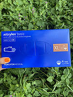 Рукавички фіолетові, 50 пар, розмір XL