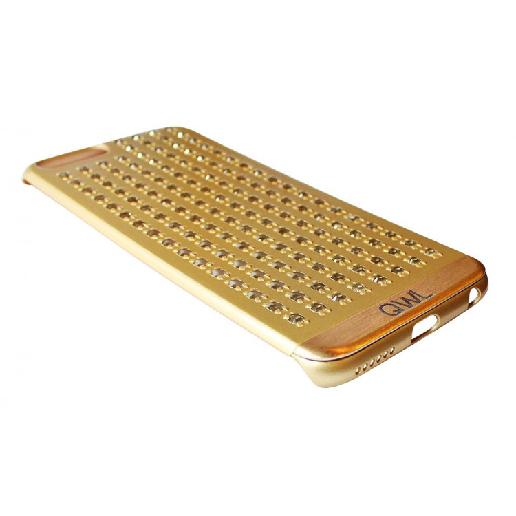 Чохол на iPhone 6/6s пластик із камінчиками (чошське скло) FASHION CASE COV-015, фото 1