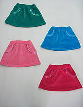 Спідниця вишивка велюр 