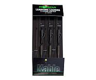 Лідери готові Korda Leadcore Leader-Hybrid Lead Clip QC Swivel Weed/Silt