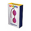 Вагінальні кульки Wooomy Taradiddle Magenta Kegel Ball, фото 3