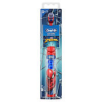 Дитяча електрична зубна щітка Oral-B Kid's Toothbrush Featuring Marvel's Spayder Men Людина Павук