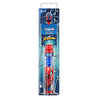 Детская электрическая зубная щетка Oral-B Kid's Toothbrush Featuring Marvel's Spayder Men Человек Паук