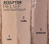 Скульптор для обличчя Belor Design Relief Touch Sculptor тон No 01 Latte, 3.8 г, фото 4