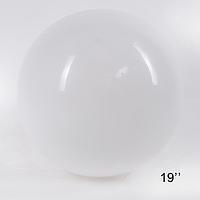 Латексный воздушный шар-гигант без рисунка Show Прозрачный, 19" 47,5 см