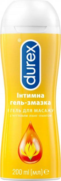 Інтимна гель-змазка Durex гель для масажу 200мл з чуттєвим іланг-ілангом 200мл