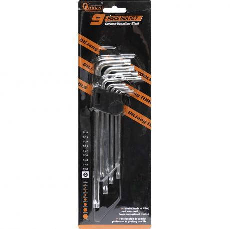 Набір шестигранників зірочек 9 предметів 729-02 MZOPT, фото 1