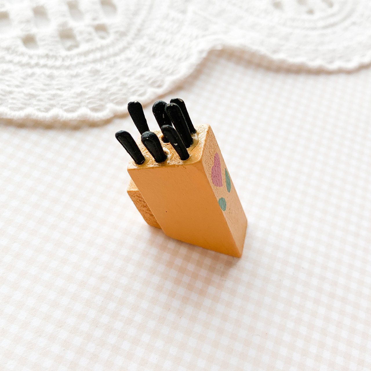 Мініатюра Підставка з ножами 4*2 см, фото 1