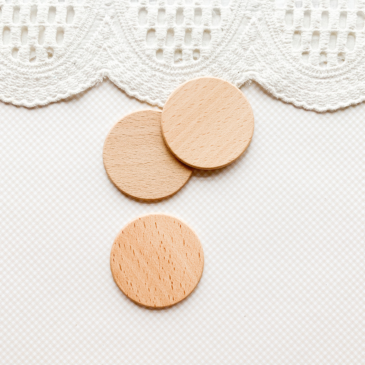 Мініатюра обробна дошка кругла 5 см, фото 1