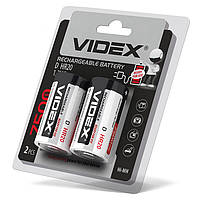 Аккумуляторы Videx, HR20/D, 7500mAh, double blister/2шт