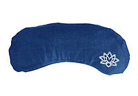 Подушка для глаз Lotus Bodhi с лавандой темно-синяя 23*11 см