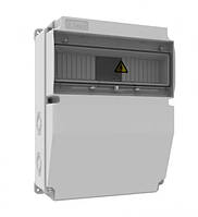 Комбінований щиток під 12 автоматів та розетки вологостійкий IP65 V12 Bemis