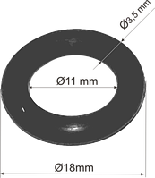 Кольцо резиновое ствола GBH2-24DSR
