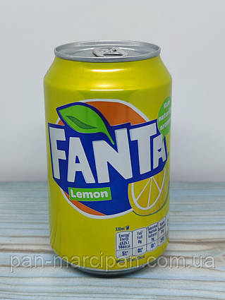 Газований напій Fanta Lemon 330 ml