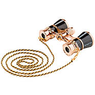 Театральний бінокль SIGETA TEATRUM C 3x25 (з ланцюжком) Black, фото 3