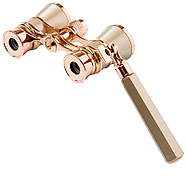 Театральний бінокль SIGETA TEATRUM L 3x25 (лорнет) Gold, фото 3