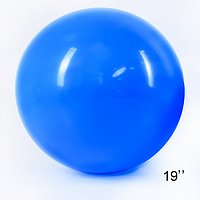 Латексный воздушный шар-гигант без рисунка Show Синий, 19" 47,5 см