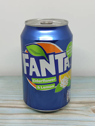Газований напій Fanta Elderflower & Lemon 330 ml