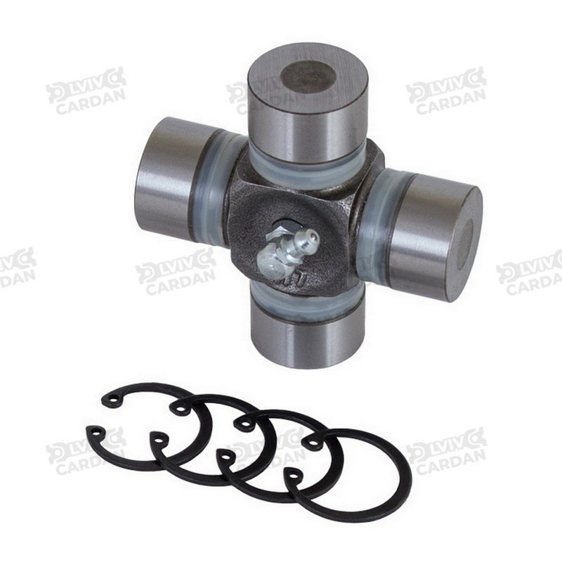Хрестовина карданного валу 27x74,6, бокова змазка, GU1100Q-T (DRIVESHAFT PARTS)