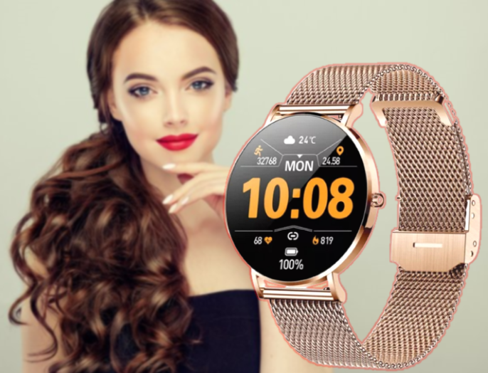 Умные смарт часы Т8 ultra в ультра тонком дизайне, толщина всего 6.8 мм, лучшие женские часы 2023 года - фото 1 - id-p1781743844