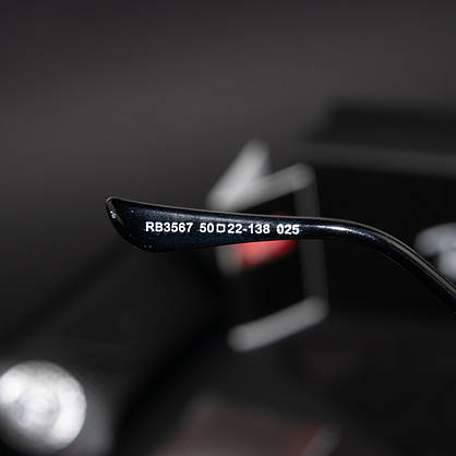 Іміджеві окуляри RAY BAN UV400 поляризаційні (арт. RB3567), фото 6
