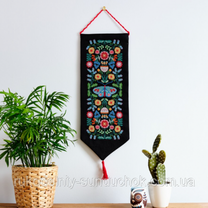 Набір для вишивання Народна квіткова композиція (Folk Floral) DCX003, фото 1