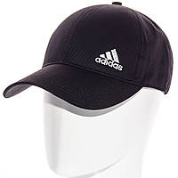 Мужская летняя черная кепка бейсболка с лого Адидас Adidas