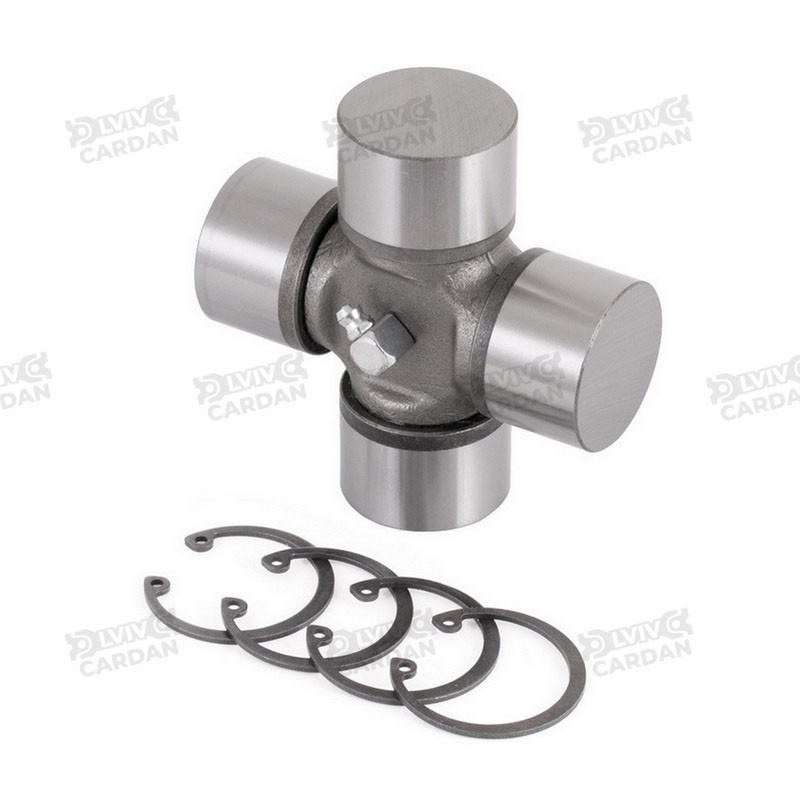 Хрестовина 42x106, центральна змазка, MERCEDES, DAF тефлон, UJ381Q (DRIVESHAFT PARTS)