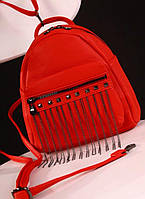 Рюкзак жіночий червоний код 7-66