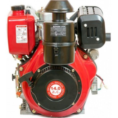 Двигуни WEIMA WM192FE, вал ШПОНКА, диз 14 л. с. 498cc/ Електричний стартер.