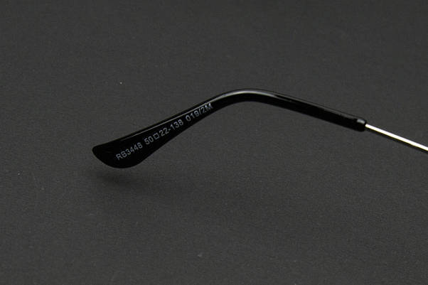Сонцезахисні окуляри RAY BAN ROUND (арт. RB3448) чорні/срібна оправа, фото 5