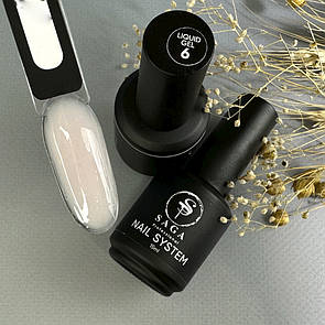 Гель для наращивания Saga professional Liquid Gel №6 15 мл