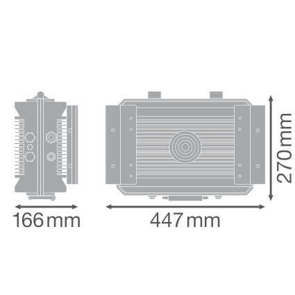 Блок живлення Ledvance для прожектора FL MAX POWER SUPPLY P 900 W WAL 4058075580732, фото 2