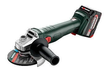 Акумуляторна кутова шліфувальна машина щіткова Metabo W 18 L 9-125