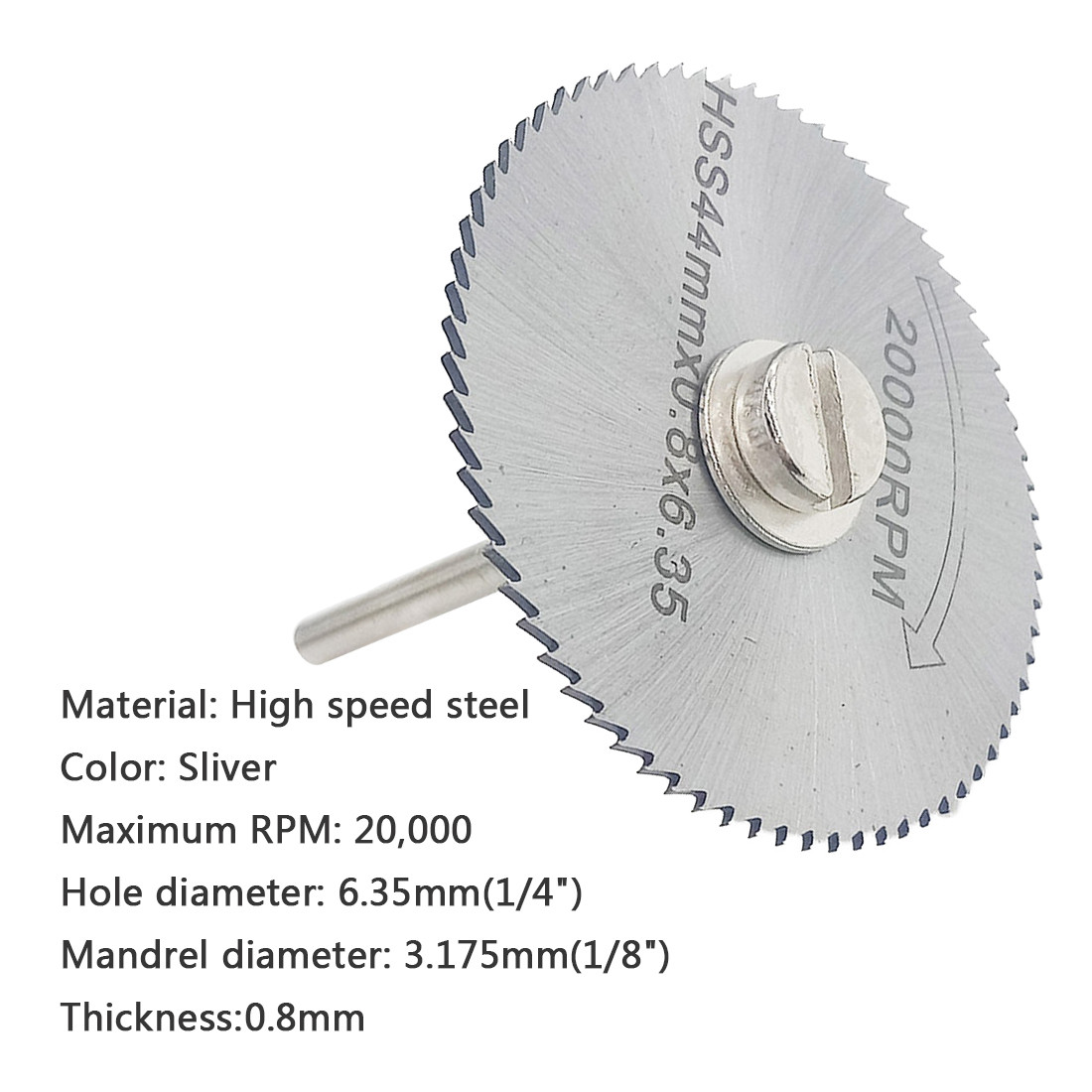 Диск по дереву та пластику (44 мм) для дриля, гравера Дремел (Dremel ...