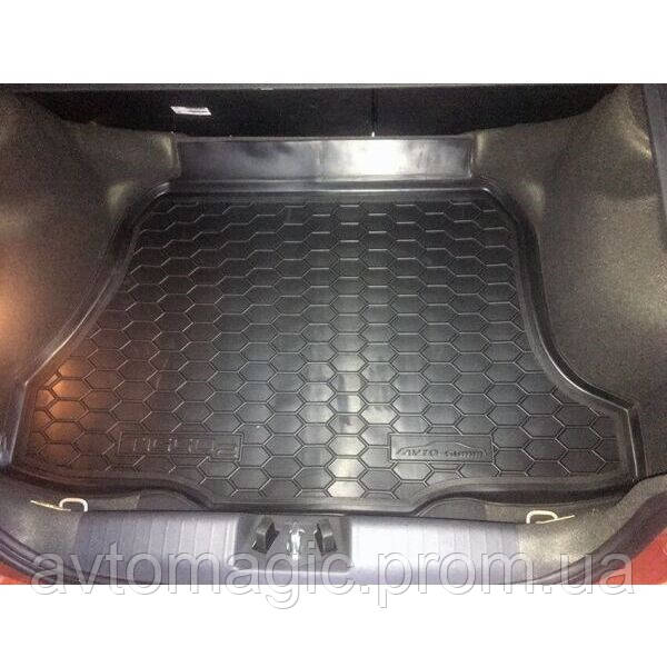Коврик в багажник Chery Tiggo 2 2016- резино-пластик AVTO-Gumm 211629 - фото 3 - id-p1623079983
