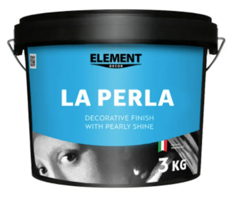 Декоративне покриття, що моделює Element Decor La Perla (перламутровий), фото 1