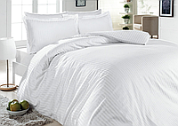 2 х спальное постельное белье от производителя180х215, постельное белье Бязь Голд однотонное двуспальные Белый