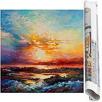 Набір вишивки алмазної мозаїки 40 x 30 см Springos DP0032