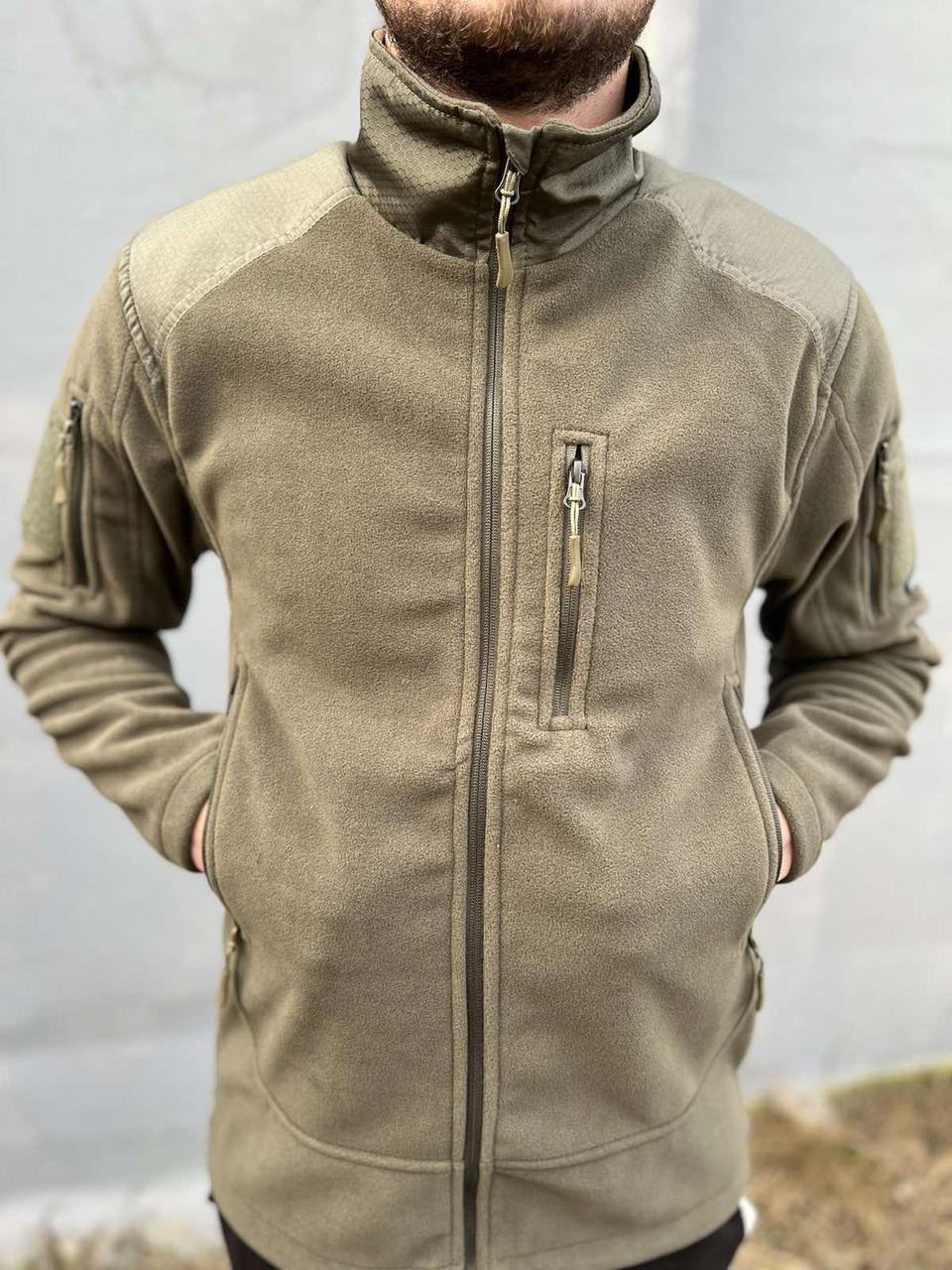 Флісова кофта Сombat Tactical Fleece, олива S