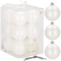 Набір ялинкових куль 12 шт Springos d=6 см CA0846 ялинкові іграшки