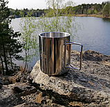 Термокружка зі складною ручкою 450 мл M-Tac CL1C-M83, фото 2