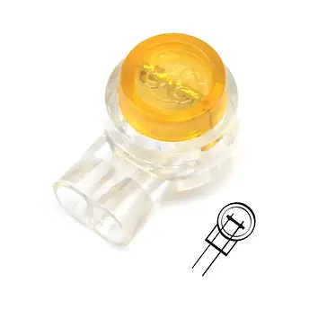 З'єднувач проводів UY (аналог скотчлока) 0,4-0,7 мм, фото 1