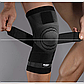 Компресійний наколінник Бандаж колінного суглоба Jljulong розмір M Чорний, фото 3